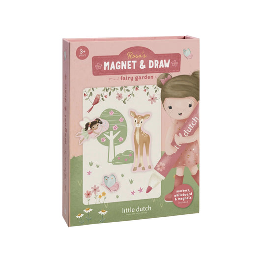 Livro de Actividades Magnético - Fairy Garden | Little Dutch