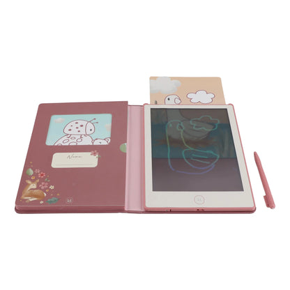 Tablet de Desenho C/ Ilustrações - Rosa - Fairies | Little Dutch.