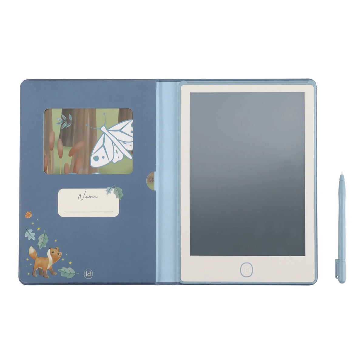 Tablet de Desenho C/ Ilustrações - Azul - Forest Friends | Little Dutch