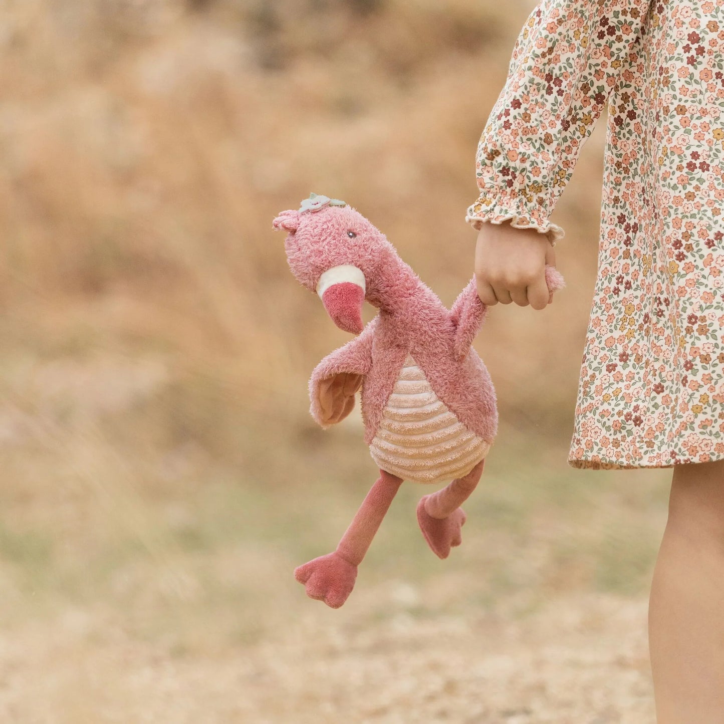 Peluche Flamingo 35 CM - Safari Friends | Little Dutch