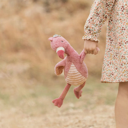 Peluche Flamingo 35 CM - Safari Friends | Little Dutch
