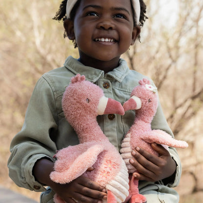 Peluche Flamingo 35 CM - Safari Friends | Little Dutch