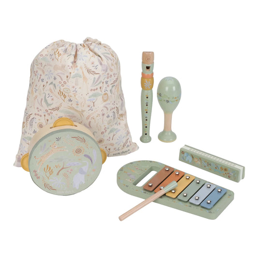 Conjunto Musical Verde - Safari Friends | Little Dutch
