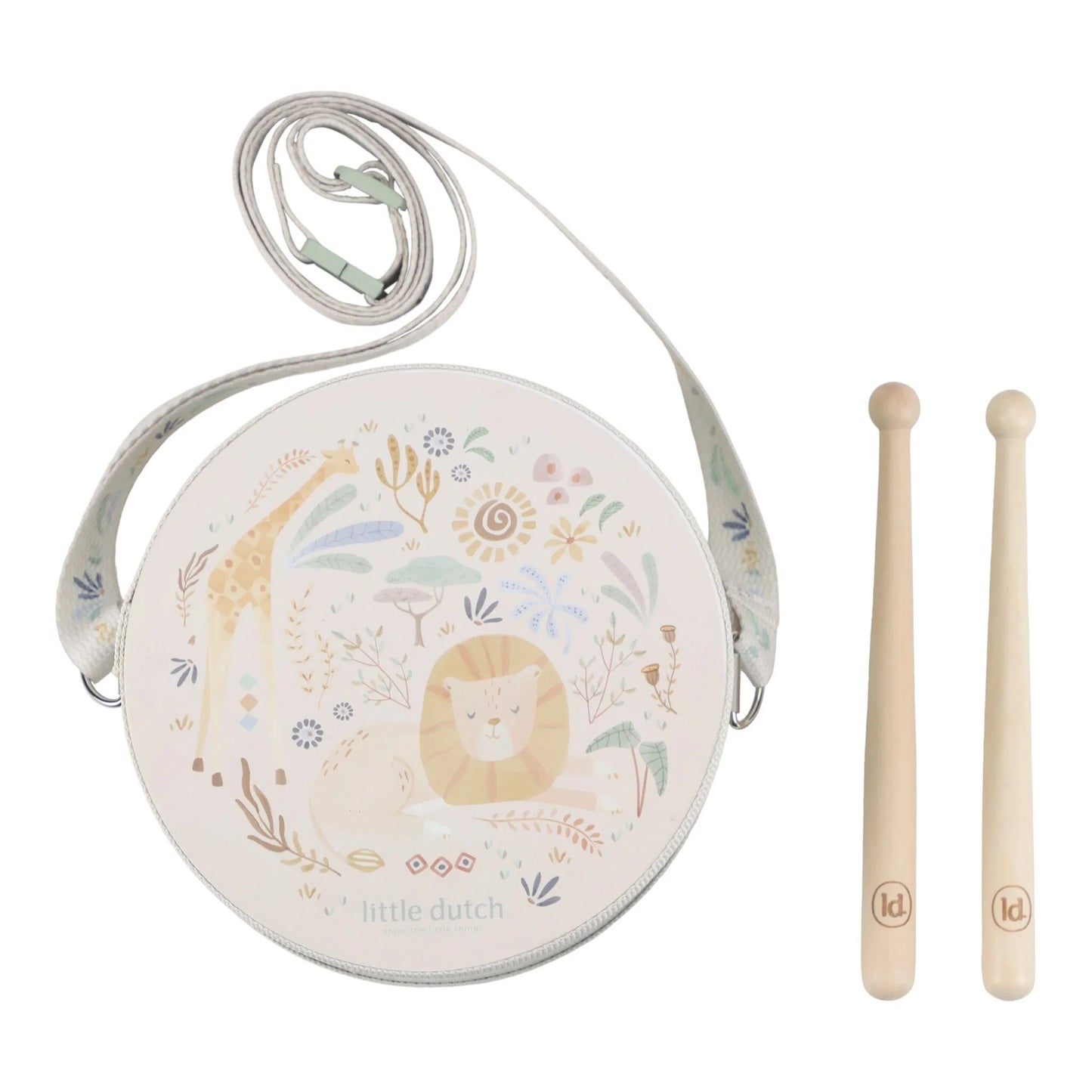 Tambor Musical - Safari Friends | Little Dutch