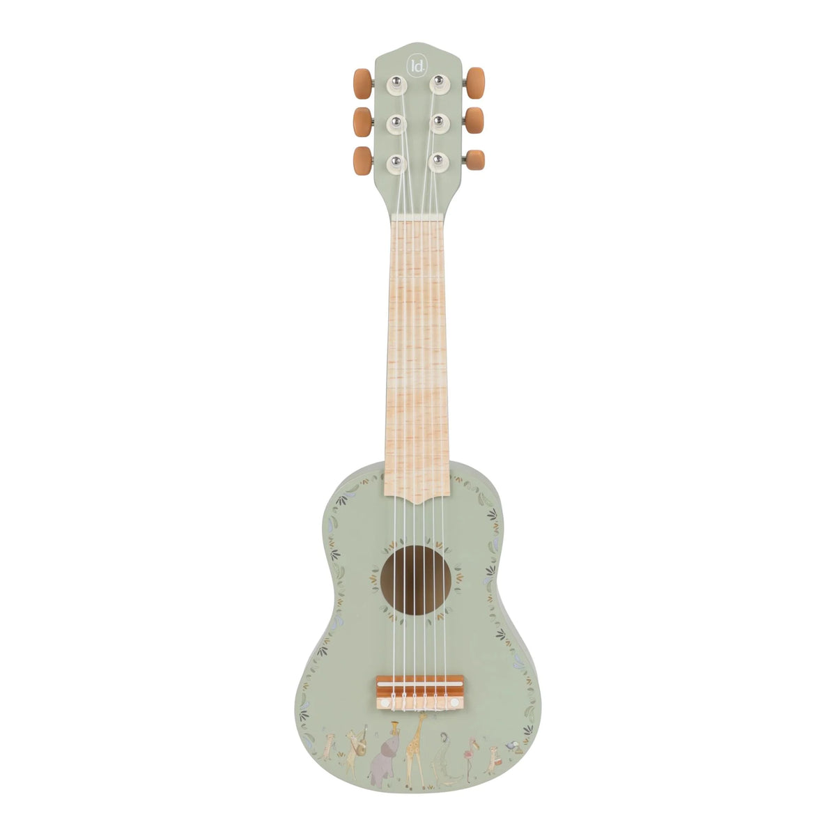 Guitarra de Madeira Verde - Safari Friends | Little Dutch.