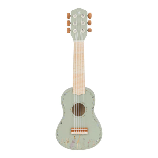 Guitarra de Madeira Verde - Safari Friends | Little Dutch.