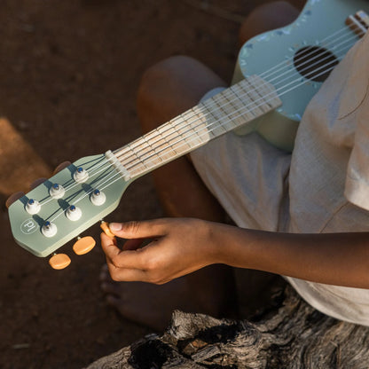 Guitarra de Madeira Verde - Safari Friends | Little Dutch.