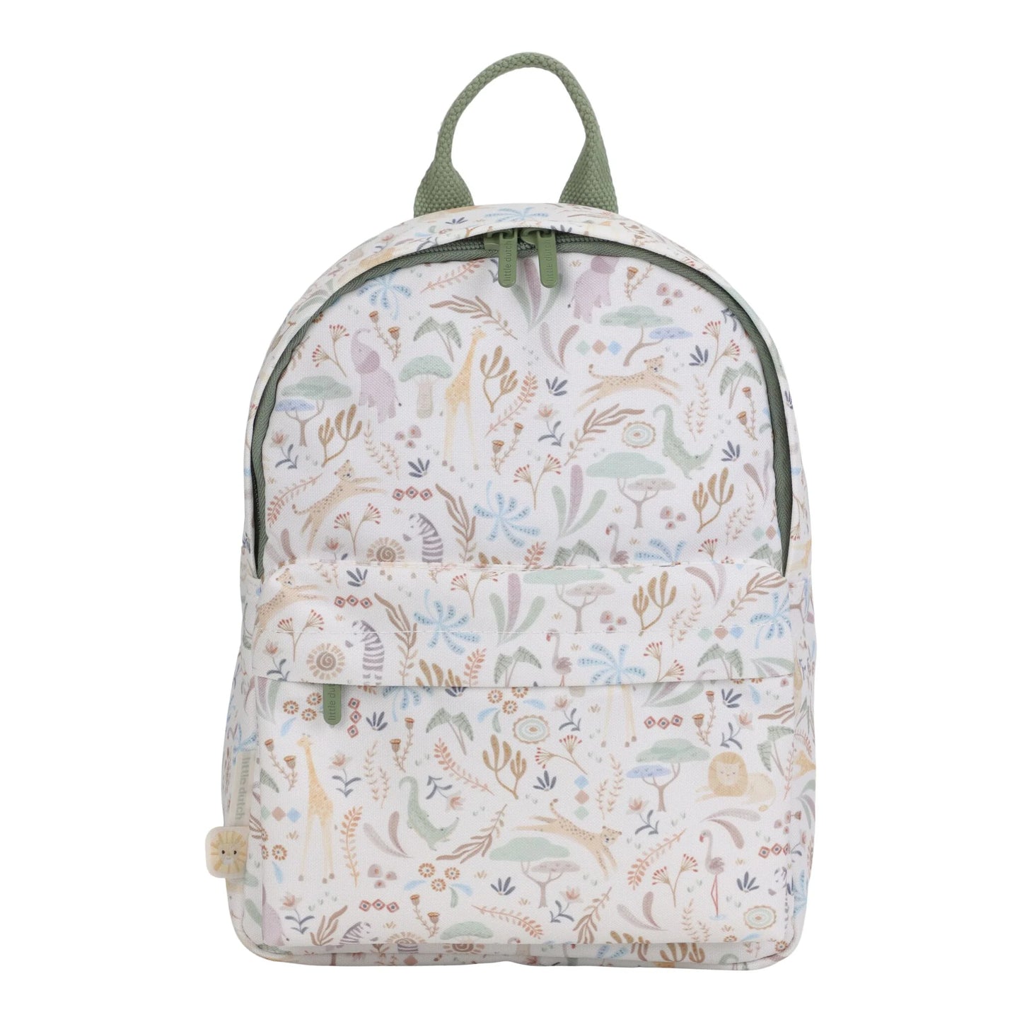 Mochila Pré-escolar - Safari Friends - 29cm | Little Dutch