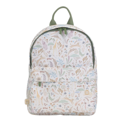 Mochila Pré-escolar - Safari Friends - 29cm | Little Dutch