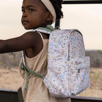 Mochila Pré-escolar - Safari Friends - 29cm | Little Dutch