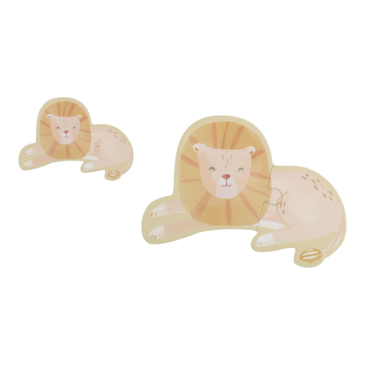 Conjunto de 6 Puzzles - Safari Friends | Little Dutch