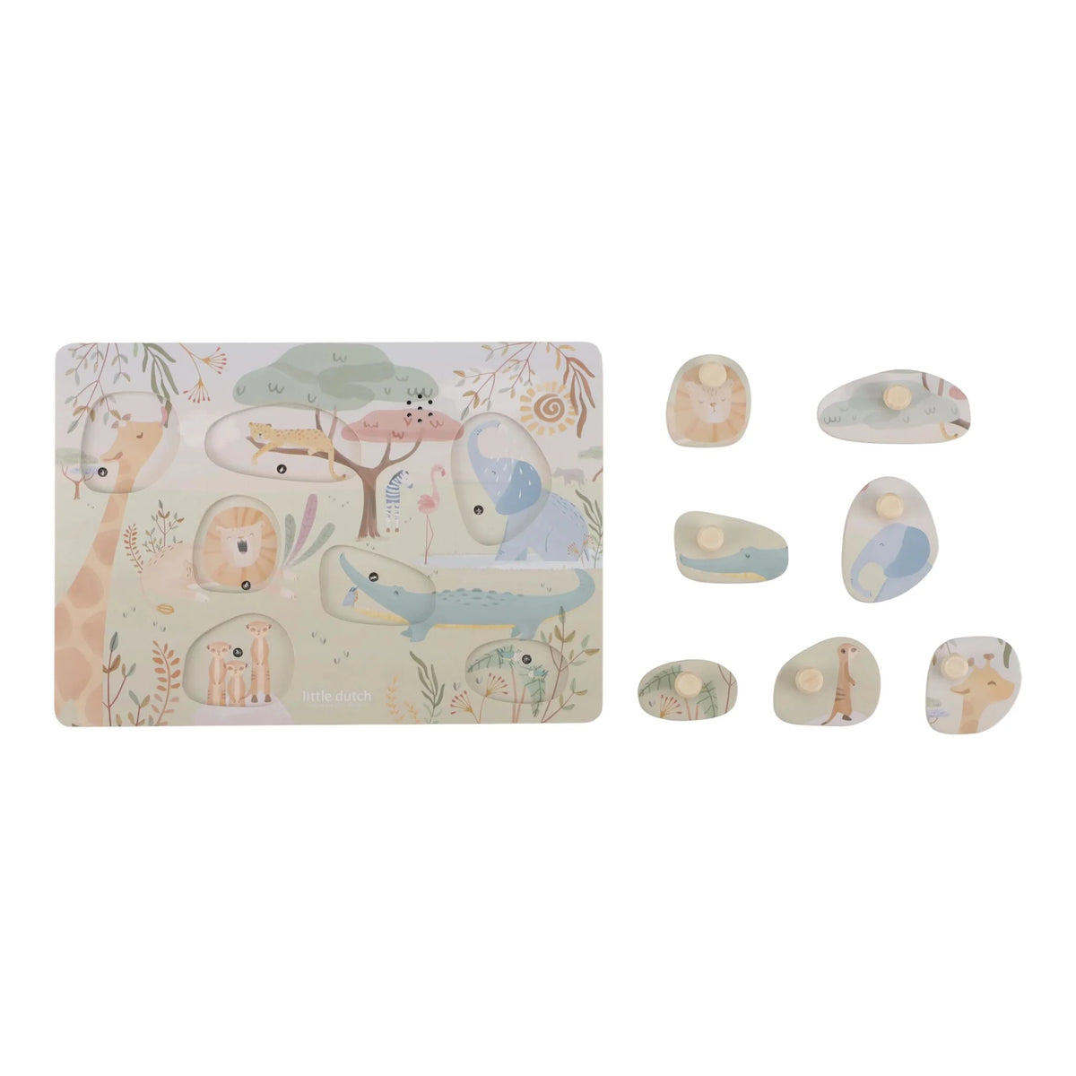 Puzzle Sonoro - Safari Friends.