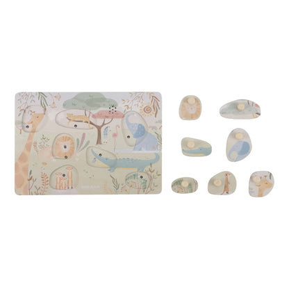 Puzzle Sonoro - Safari Friends.