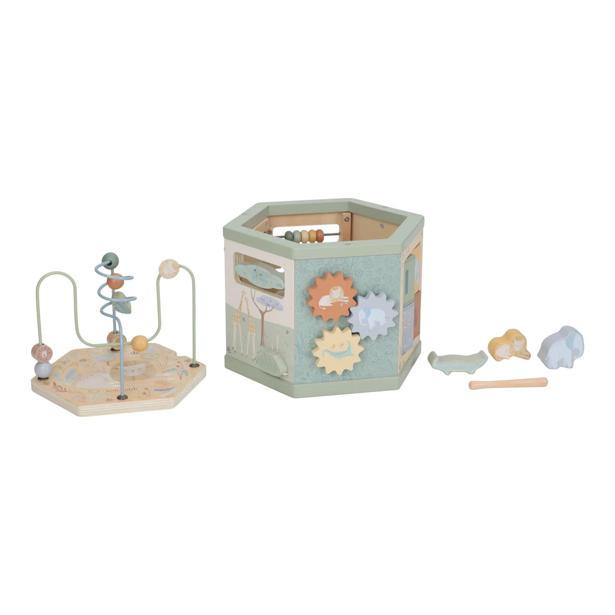 Cubo de Actividades - Safari Friends.