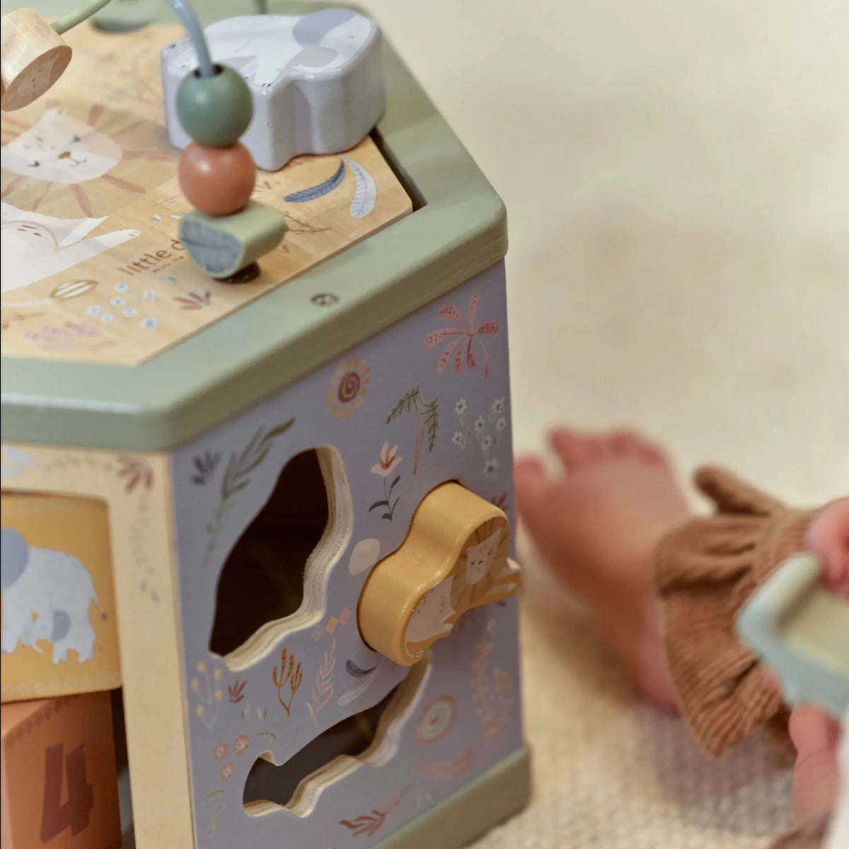 Cubo de Actividades - Safari Friends.