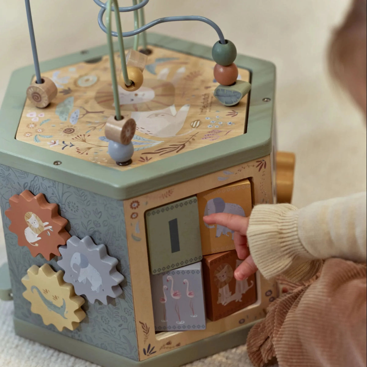 Cubo de Actividades - Safari Friends.