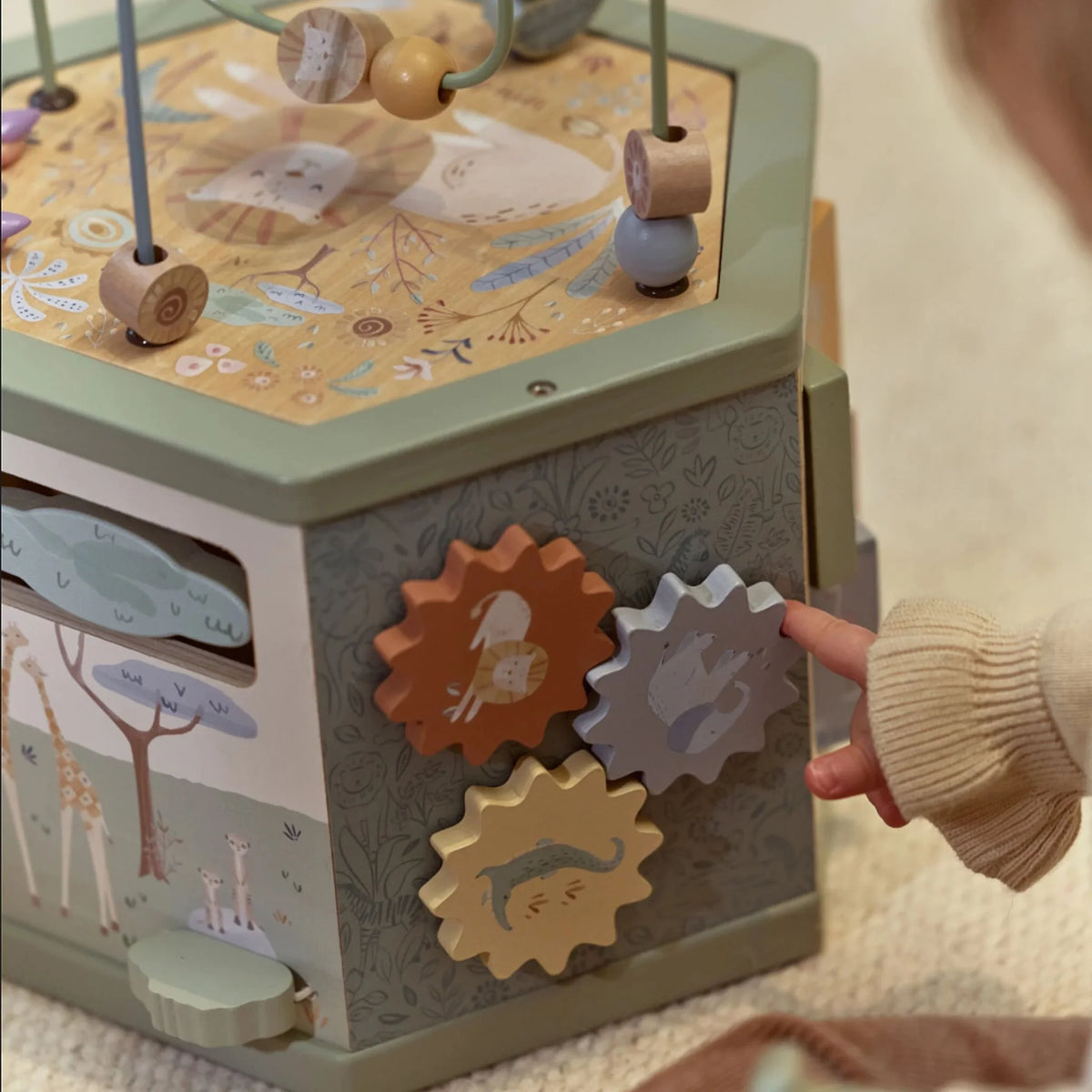 Cubo de Actividades - Safari Friends.