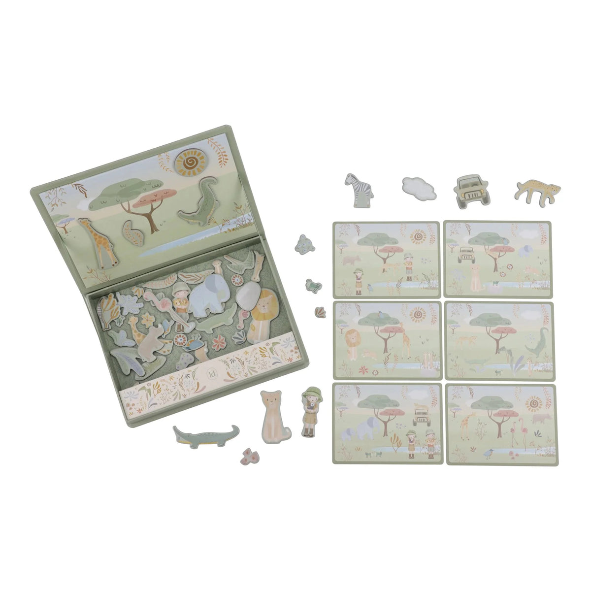 Jogo Magnético - Safari Friends | Little Dutch.