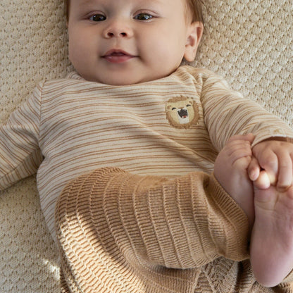 Calças Malha - Safari Friends | Knitted Soft Tan