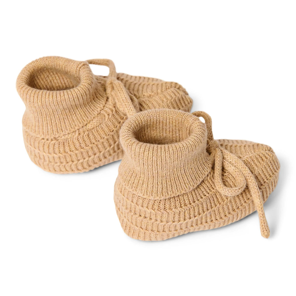 Botinhas de Bebé em Malha - Safari Friends | Soft Tan