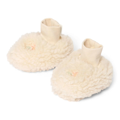 Botinhas de Bebé Pelúcia - Safari Friends | Teddy Areia Flowers