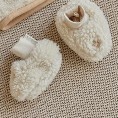 Botinhas de Bebé Pelúcia - Safari Friends | Teddy Areia Paws