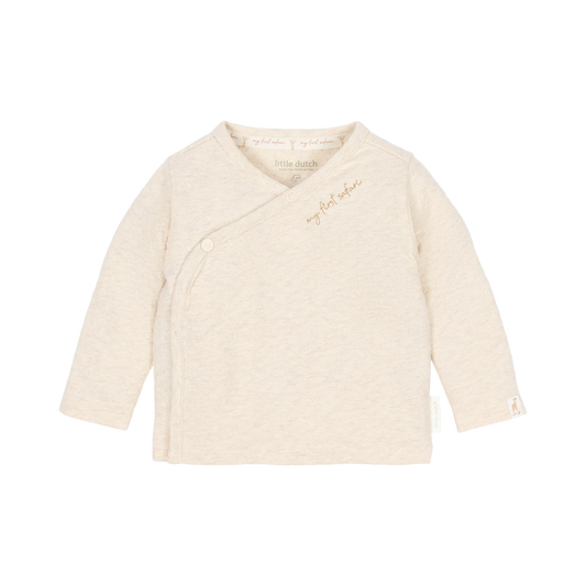 Camisola Manga Comprida - Safari Friends | Wrap Vanilla Melange