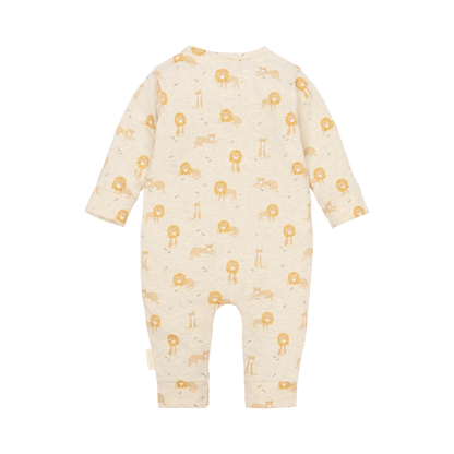 Pijama Inteiro - Safari Friends | Lion Vanilla Melange
