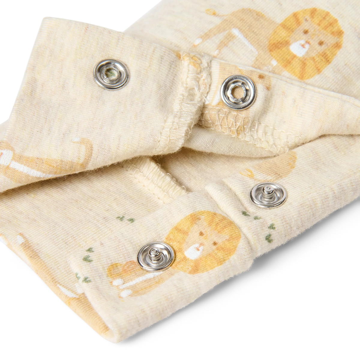 Pijama Inteiro - Safari Friends | Lion Vanilla Melange
