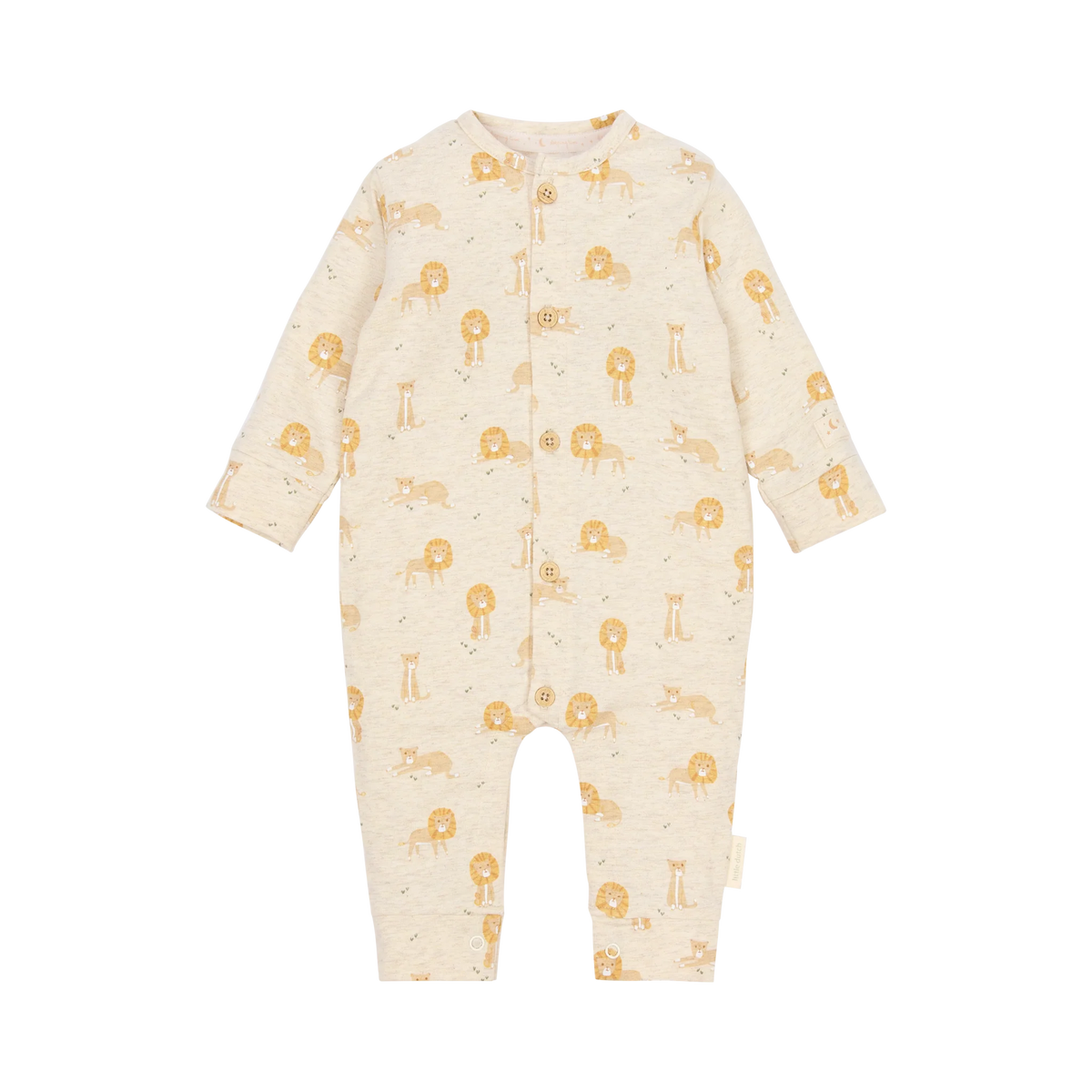 Pijama Inteiro - Safari Friends | Lion Vanilla Melange