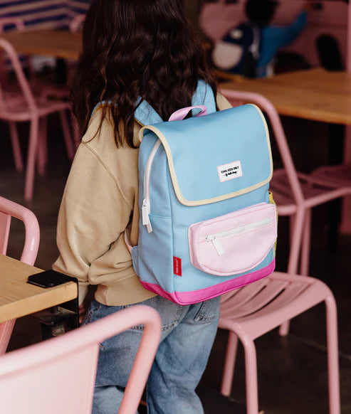 Mochila Escolar - Mini Sky Blue