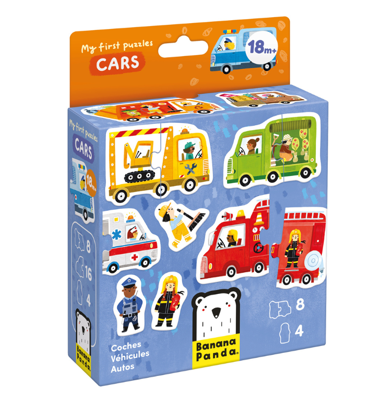 My First Puzzles - Cars | Banana Panda