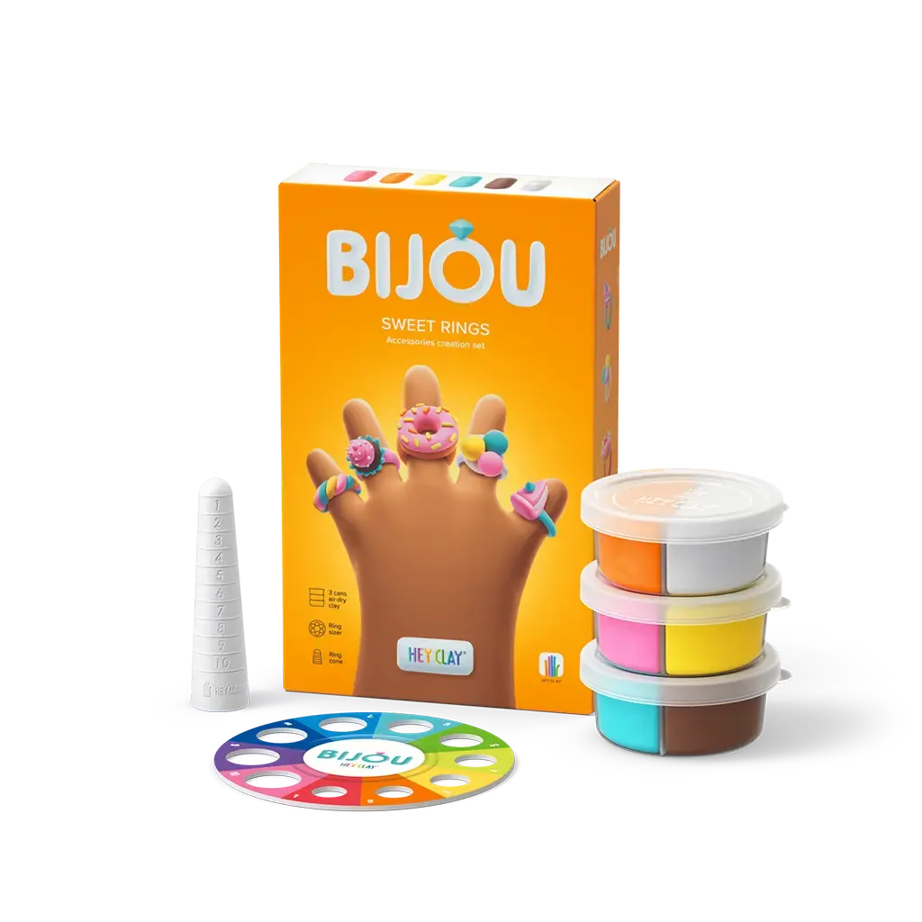 Massas de Modelar - Bijou Sweet Rings | HEY CLAY