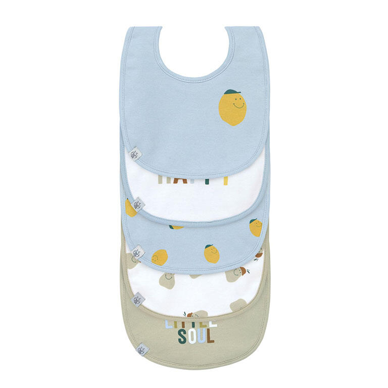 Pack 5 Babetes Impermeáveis - Happy Fruits Lemon