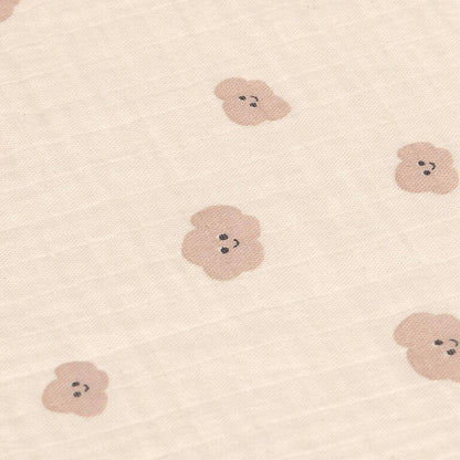 Pack 3 Musselinas 60x60 - Tiny Team Mushroom.