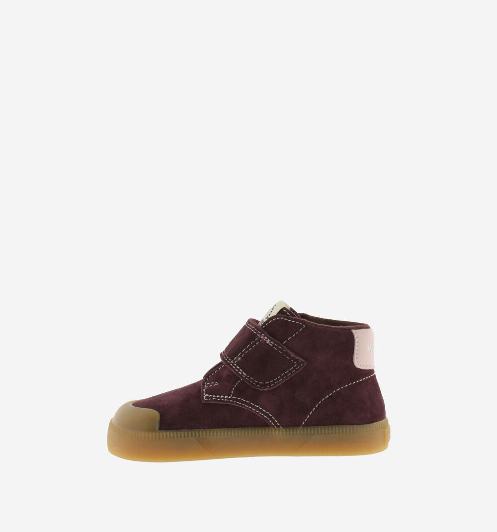 Botas Barefoot - Oliver Camurça Bordeaux | Victoria.