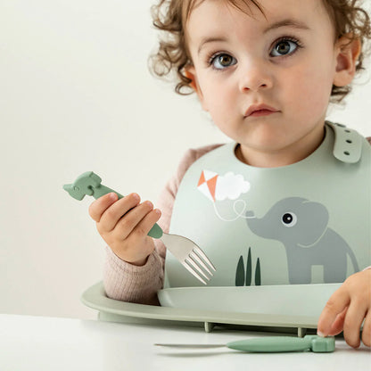 Babete Silicone - Playground Verde | Done by Deer