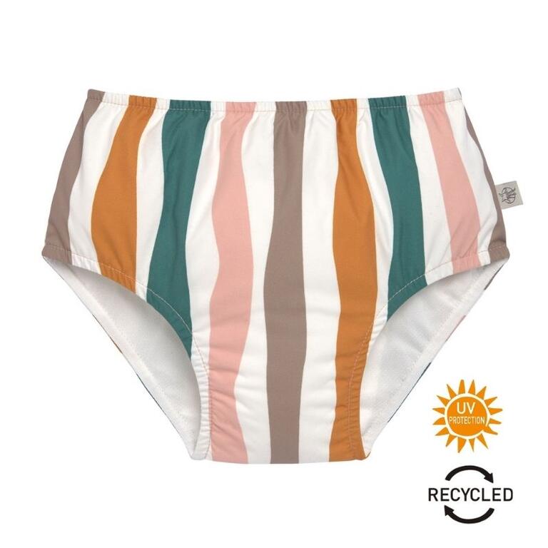 Cueca-Fralda de Praia - Waves Pink