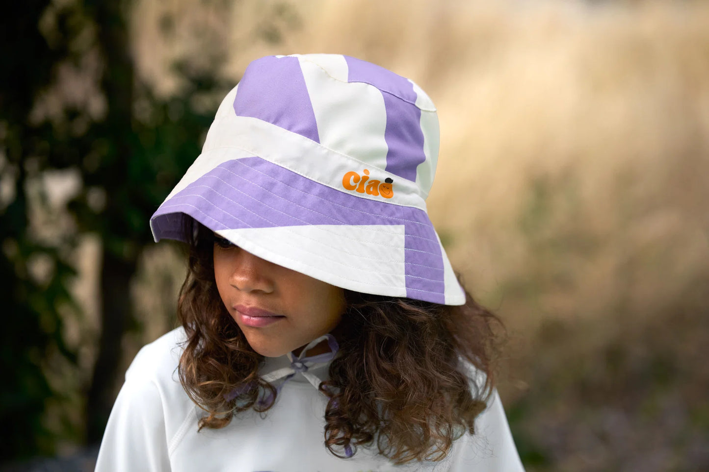 Chapéu de Sol - Stripe Purple | Lässig.