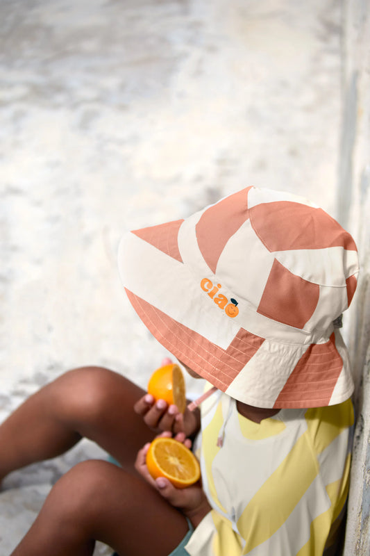 Chapéu de Sol - Stripe Clay | Lässig