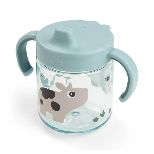 Copo de Aprendizagem com 2 pegas - Tiny Farm Blue | Done by Deer.