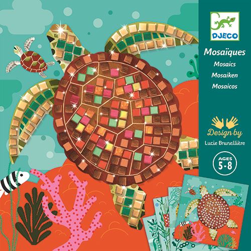 Jogo de Colagem em Mosaico - Caraíbas | Djeco