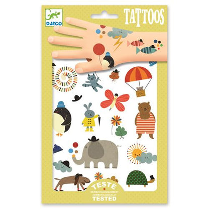 50 Tatuagens - Pequenas Coisas Bonitas | Djeco