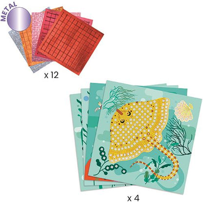 Jogo de Colagem em Mosaico - Caraíbas | Djeco