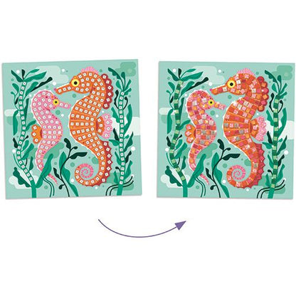 Jogo de Colagem em Mosaico - Caraíbas | Djeco