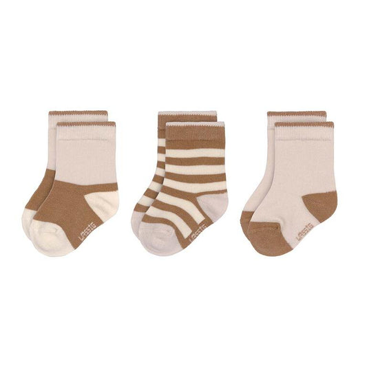 Pack 3 Pares Meias - Powder Pink/Caramel | Lässig