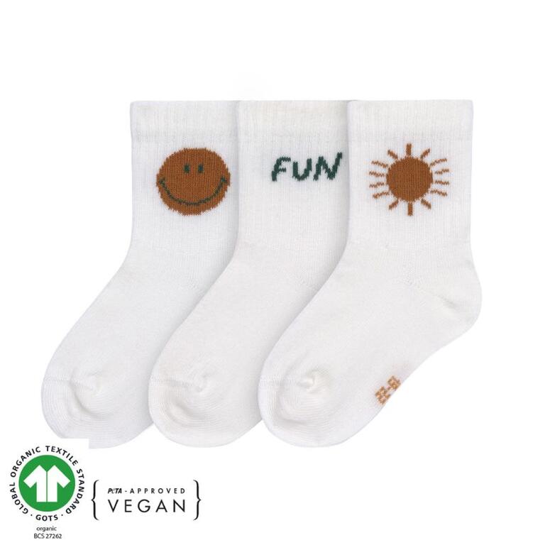 Meias Respeitadoras -  Fun (Pack de 3) | Lassig