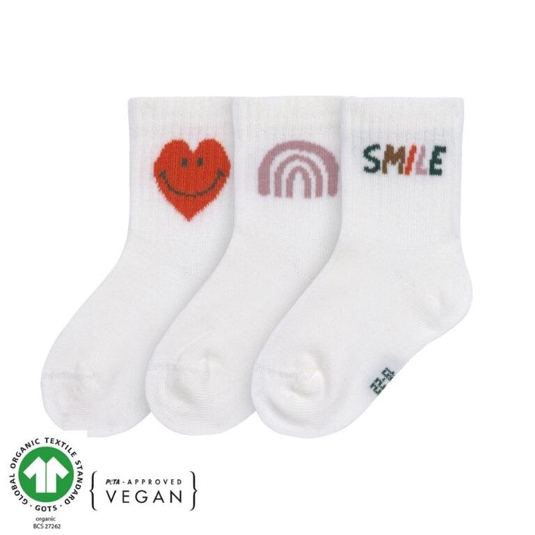 Meias Respeitadoras -  Smile (Pack de 3) | Lassig