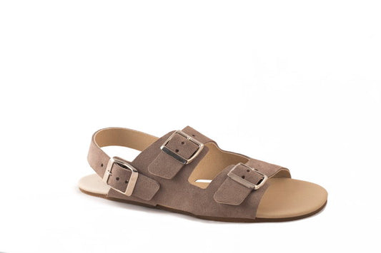 Sandálias Suede - Taupe | Coqueflex