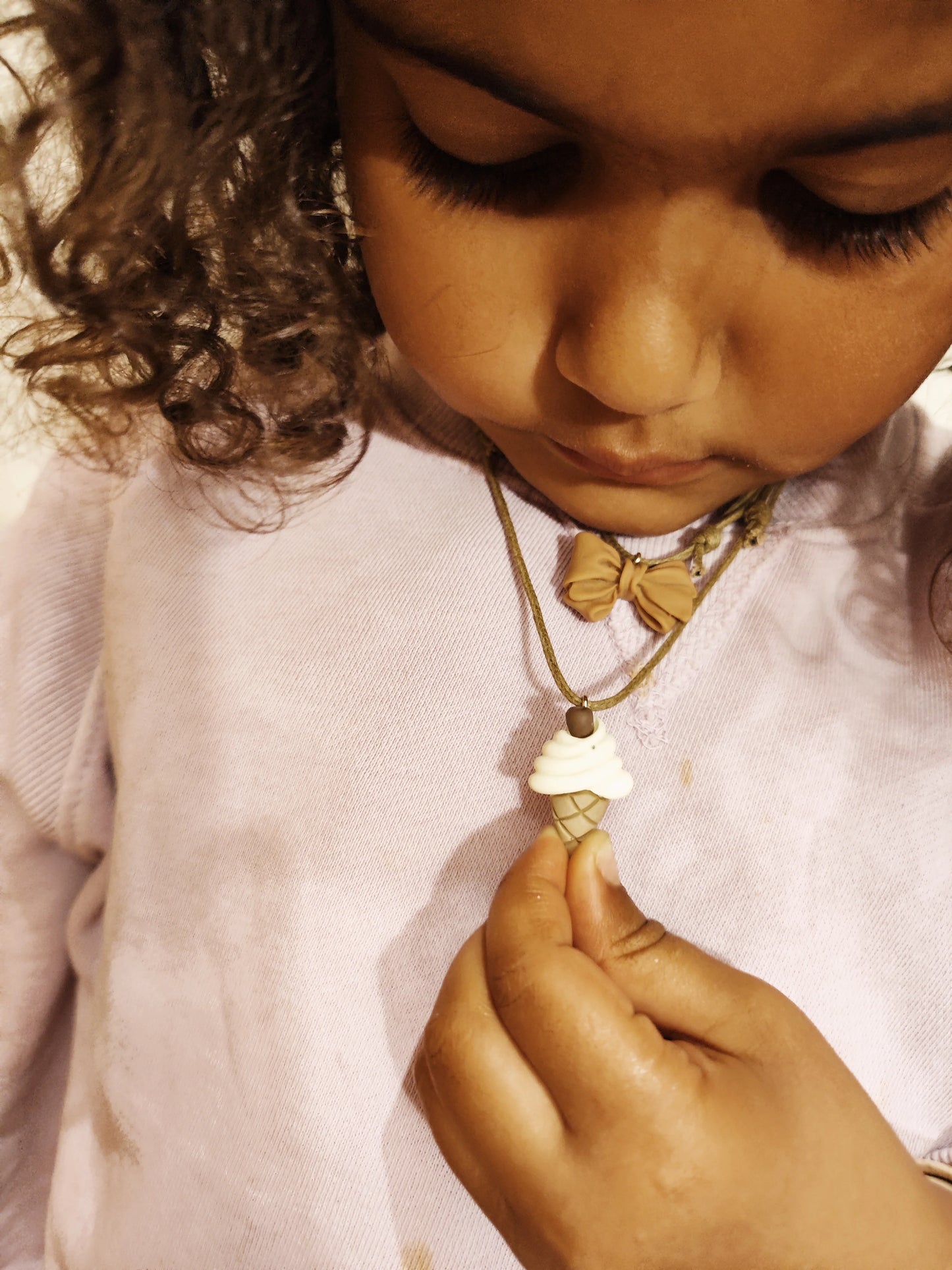 Pack 3 Colares - IceCream, Strawberry & Bow | Mrs. Ertha